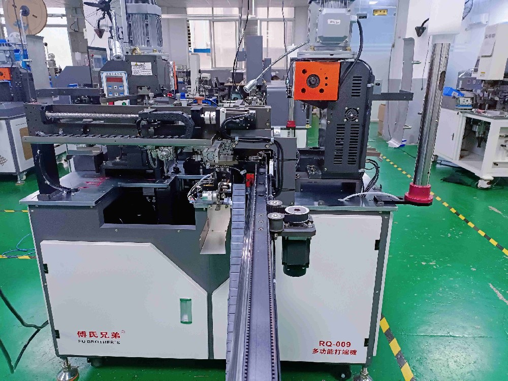 全自动并线打端子机，排线打端机，护套线静音端子机