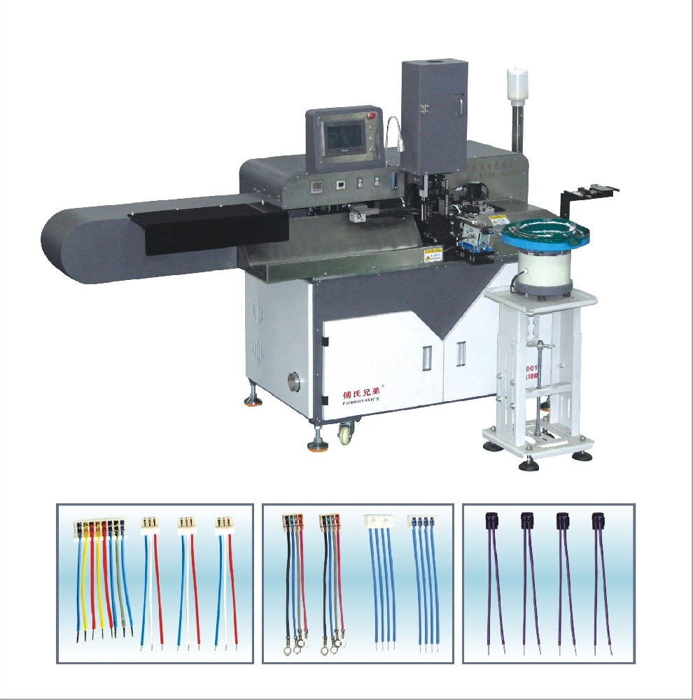 0.8半自动刺破端子机，半自动刺破压接机